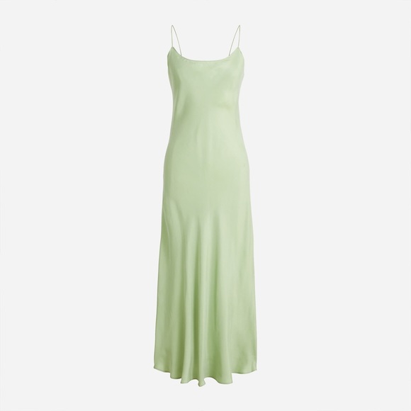 J. Crew Dresses & Skirts - (Size 18) NWT J. Crew Green Slip Dress